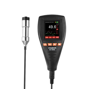 涂层测厚仪宇问EC-555彩屏款涂层检测仪油漆粉末膜厚仪分体测厚仪