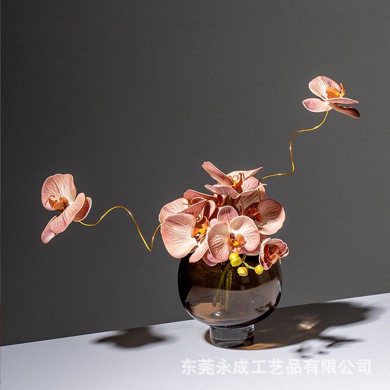 现代轻奢仿真绿植花艺洽谈桌售楼部样板间茶几客厅餐桌高端摆件,家居饰品,仿真花/假花,淘宝优惠券,粉丝福利购,淘宝优惠卷