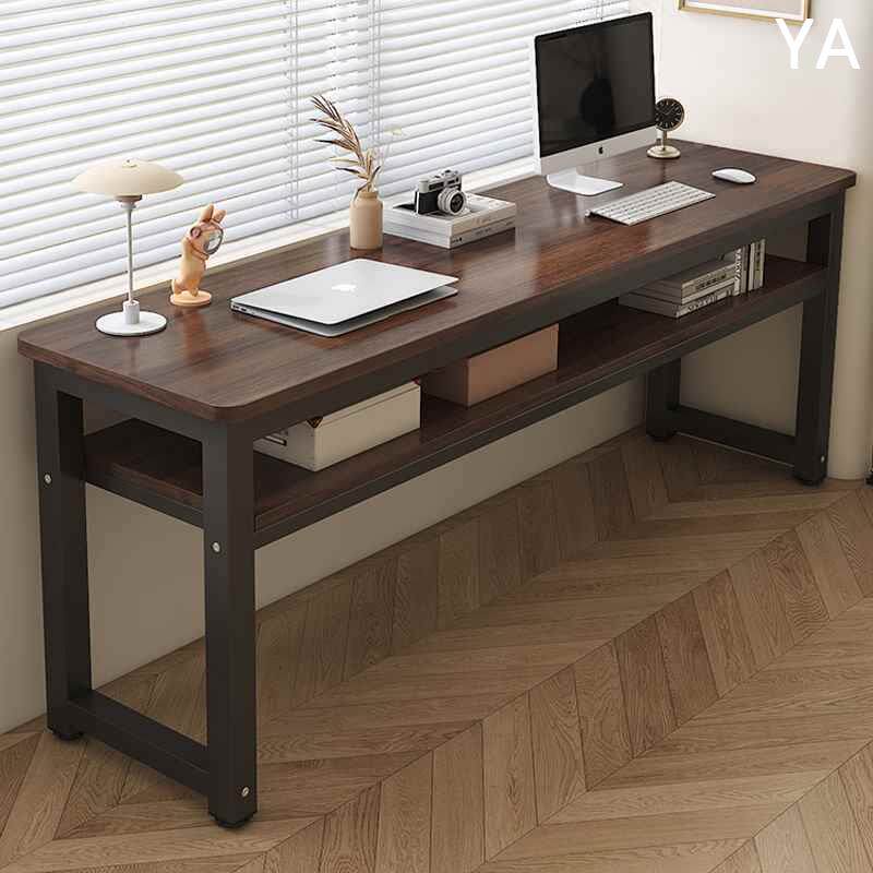 电脑桌家用台式卧室学生写字书桌简易出租屋成办公人长条桌工新款