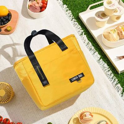 网红Portable Lunch Bag Insulated Lunch Box Reusable Cooler