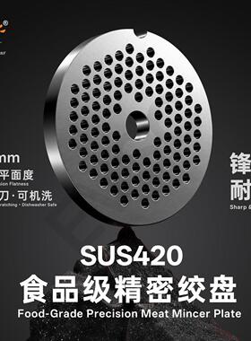 工厂直销62mm不锈钢孔板篦子刀头8型无柄刀盘铰盘圆盘细网绞盘