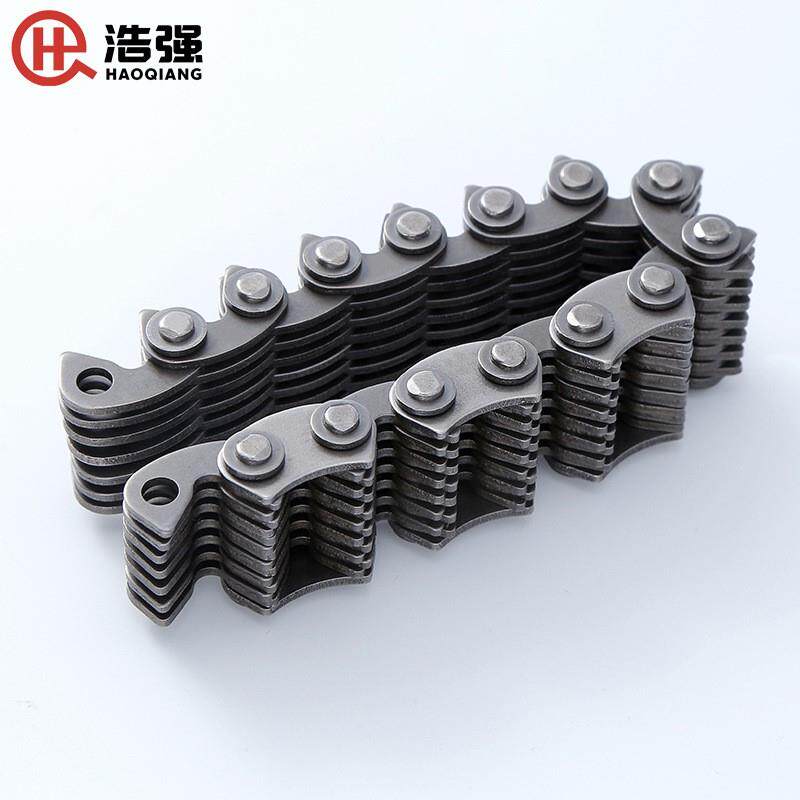 新款齿形链传动用齿形链条不锈钢工业链条外接触式齿形链厂家