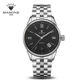 上海钻石手表男自动机械表防水时尚 商务简约2101官方正品 男腕表