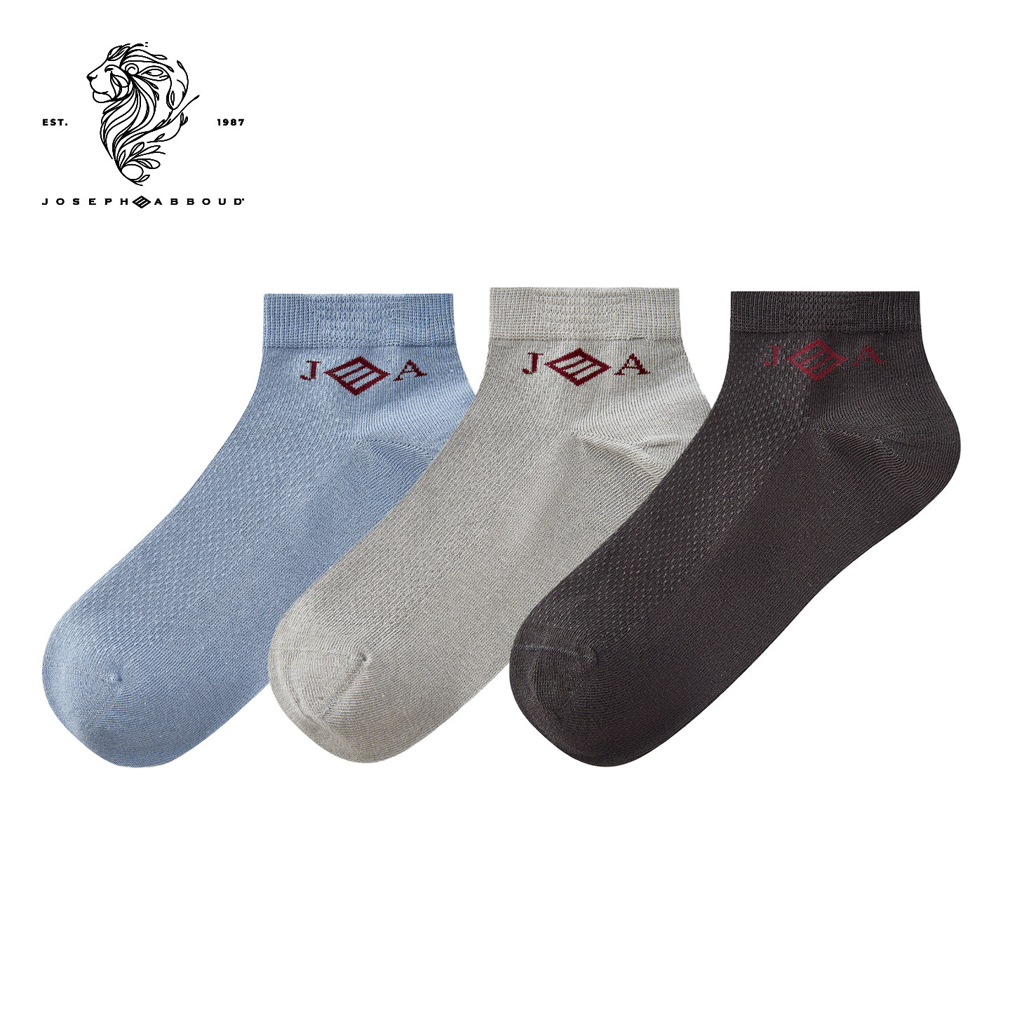 JOSEPH ABBOUD爱堡德【专柜正品】3双男士短筒袜商务透气蚕丝袜子,女士内衣/男士内衣/家居服,短袜,淘宝优惠券,粉丝福利购,淘宝优惠卷