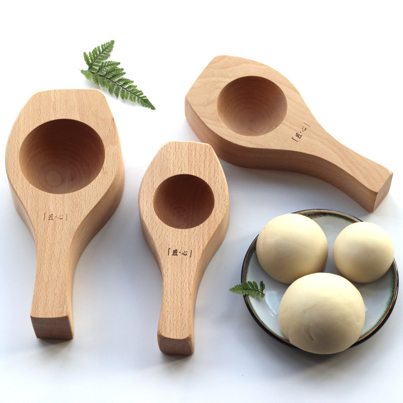 凹底空面模加深圆馒头木模具榉木豆沙包子苏式月饼蛋黄酥清团包邮
