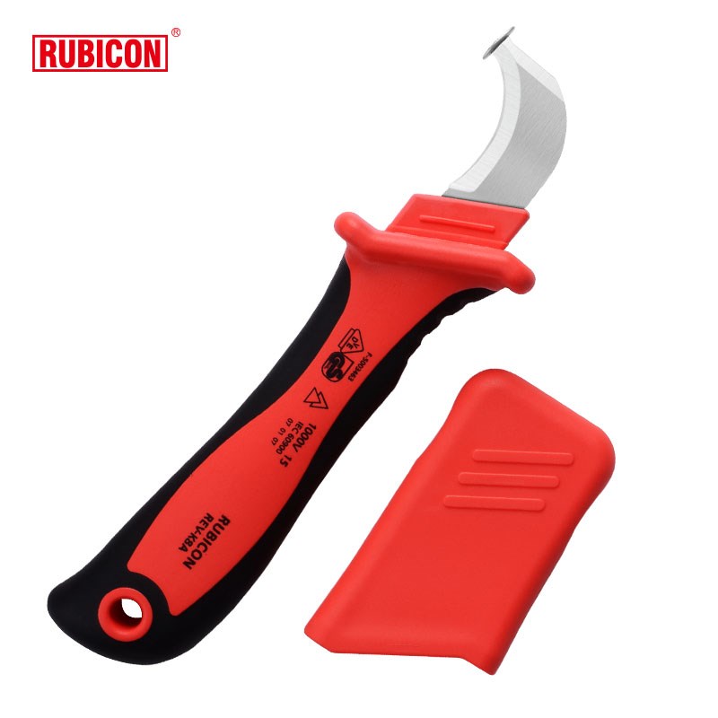 日本罗宾汉 绝缘电工刀 割刀 脱皮刀REV-K8/K8A/K8B耐高压 电缆刀