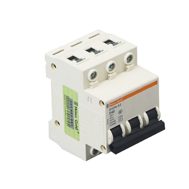 天津梅兰日兰真空断路器G45ND类动力保护型3P4P空气开关32A40A63A