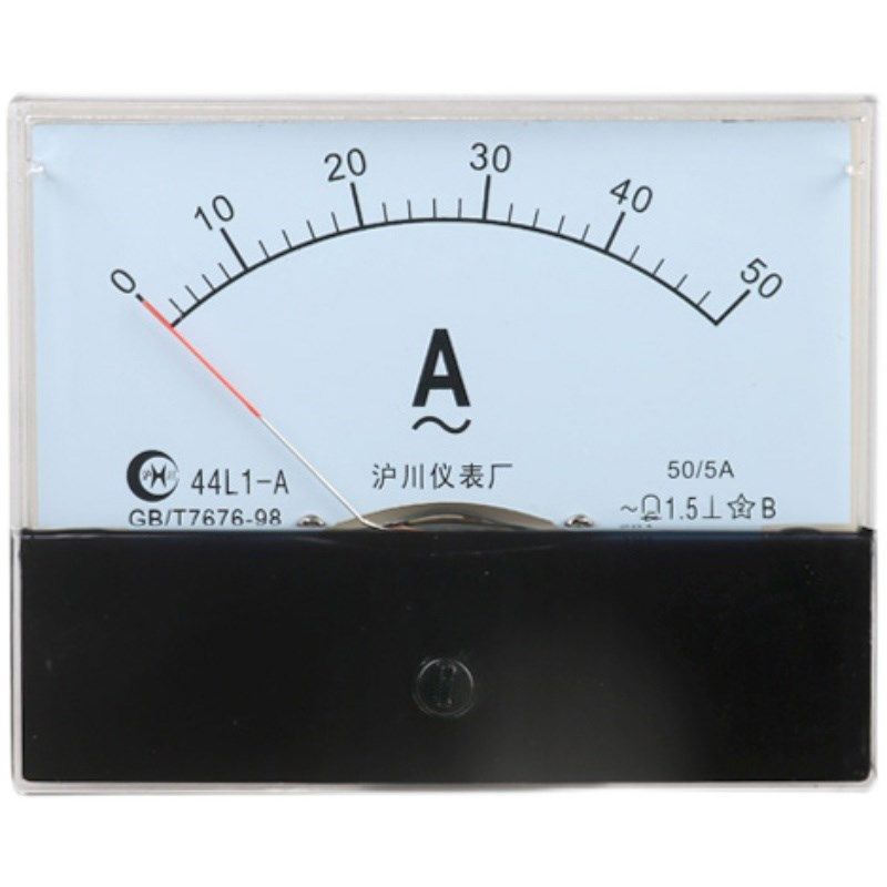 44L1指针式交流电流表安培表30A直通 50/5A 500/5A外形100*80毫米,搬运/仓储/物流设备,机械式停车设备（立体停车库）,淘宝优惠券,粉丝福利购,淘宝优惠卷