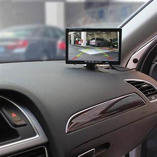 高清4.3/5/7英寸汽车载显示器液晶屏后照镜折叠式仪表台车用监控