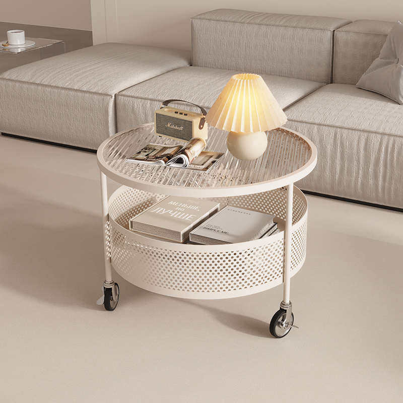 YANASO奶油风网红可移动圆形小茶几小户型家用客厅极简沙发小桌子,农机/农具/农膜,其它农用工具,淘宝优惠券,粉丝福利购,淘宝优惠卷