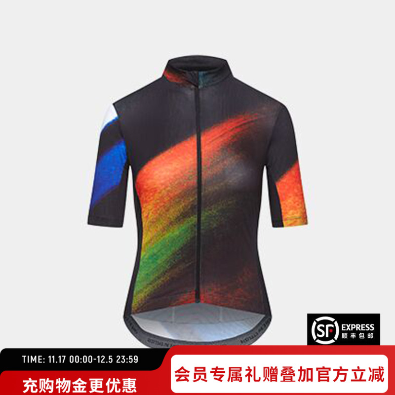 CDC女法国短袖骑行服联名小飞鱼