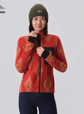 【新品】CDC女士骑行外套摇粒绒冬季保暖控温法国小飞鱼Solange