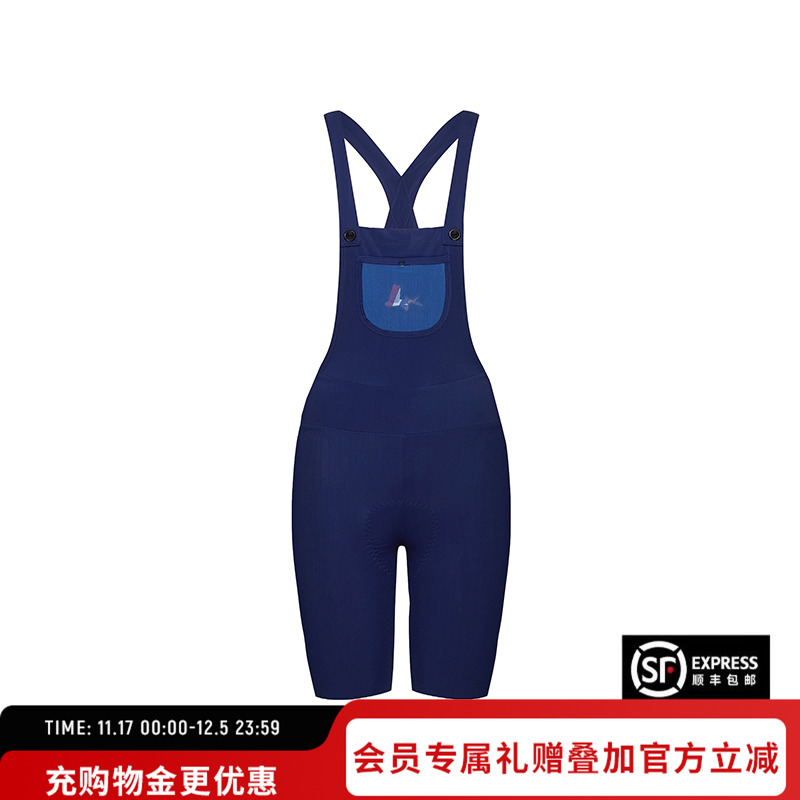 CDC女法国骑行短裤大口袋小飞鱼