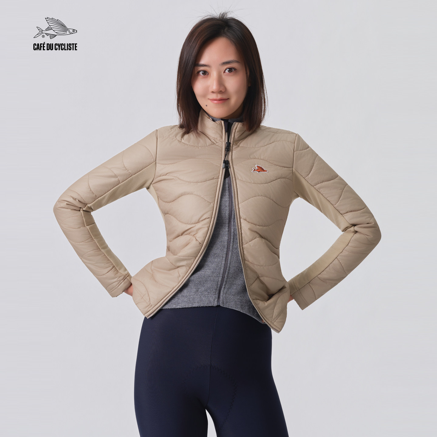 【新品】CDC女士骑行夹克棉服防风刷绒内衬法国小飞鱼Albertine,自行车/骑行装备/零配件,骑行外套,淘宝优惠券,粉丝福利购,淘宝优惠卷