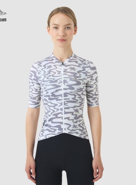 【新品】CDC女士短袖骑行服透气网眼高弹吸湿法国小飞鱼Laurette