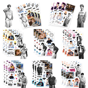 【Stray Kids粉丝专属】周边贴纸韩系手账咕卡手机壳DIY装饰贴画