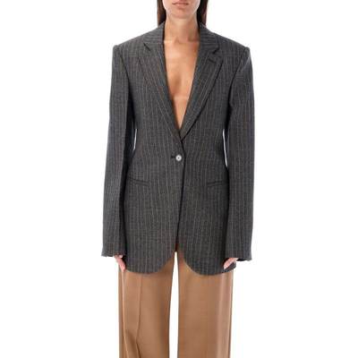 STELLA MCCARTNEY Blazer single breast gessato