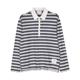 STRIPED THOM CLOTHING POLO. BROWNE