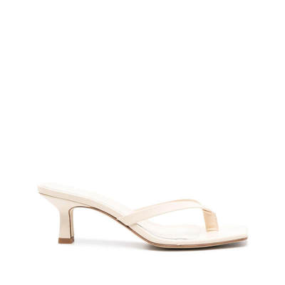 AEYDE WILMA NAPPA LEATHER CREAMY SHOES