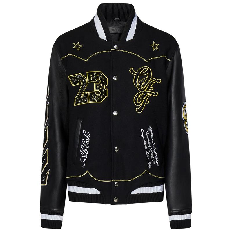 Off-White Varsity Bling Horseshoe Jacket