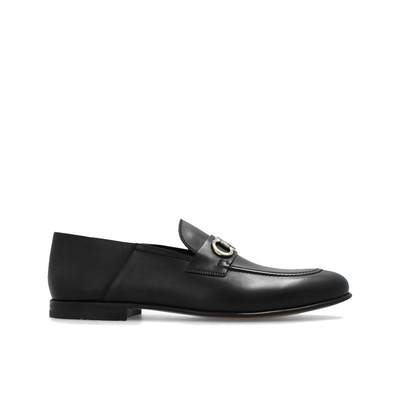 Salvatore Ferragamo Gin Leather Loafers