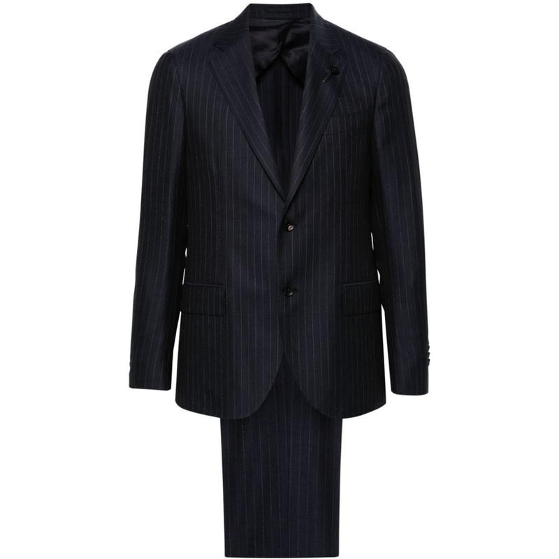 LARDINI Suit pinstripe pattern