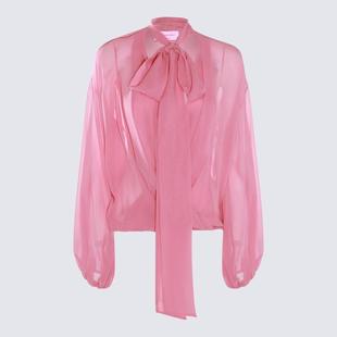 BLUMARINE SILK TOP PINK