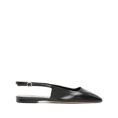 AEYDE LIYA NAPPA LEATHER BLACK SHOES