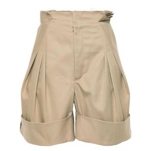 SHORTS DETAIL RAW MAISON CUT PLEATED MARGIELA WITH