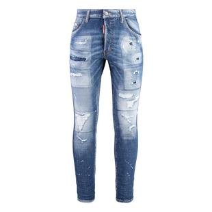 SLIM FIT DESTROYED DSQUARED2 JEANS