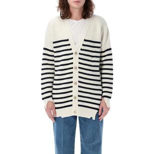 Striped MARNI fisherman cardigan