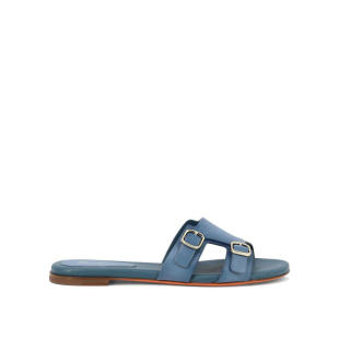 SANTONI Buckle sandals Double