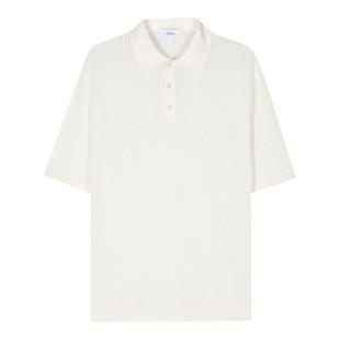 OPEN LARDINI KNIT POLO SHIRT