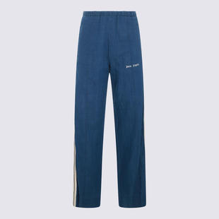 BLUE COTTON ANGELS PALM PANTS