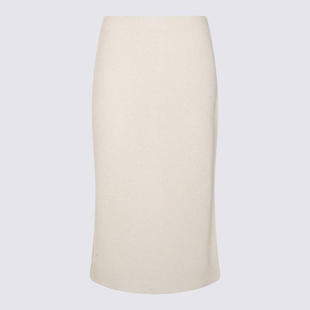 WHITE COTTON FILIPPI FABIANA SKIRT