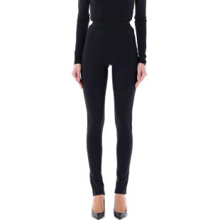 Bonded WARDROBE.NYC back zip leggings