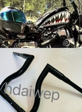 哈雷改装1.5英寸改装车把883戴娜软尾I 街霸肥仔突破者路王ds车把