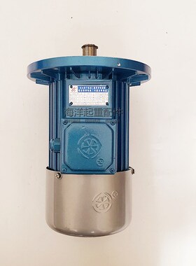 南京特种软启动电机YlDE802-4 0.8KW5T天车起重机前后行走驱动电