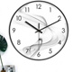 时钟 现代客厅家用时尚 钟表免打孔创意无声卧室挂表个性 简约挂钟