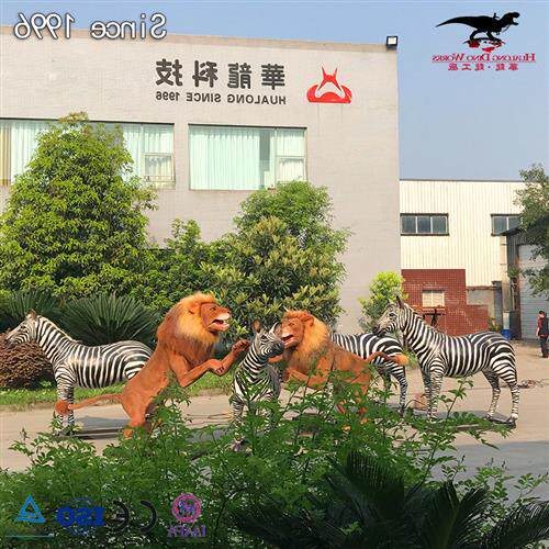 仿真动物主题公园产品模型大型景区热销火爆引流动物场景组合
