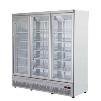 厂家商用立式冷冻柜展示柜啤酒冷藏直冷柜双三门风冷饮料柜