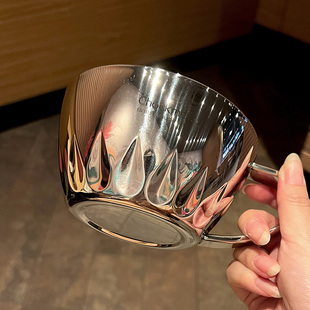 德国| 1810不锈钢双层荷花碗，隔热，防烫，儿童饭碗，婴儿食品碗