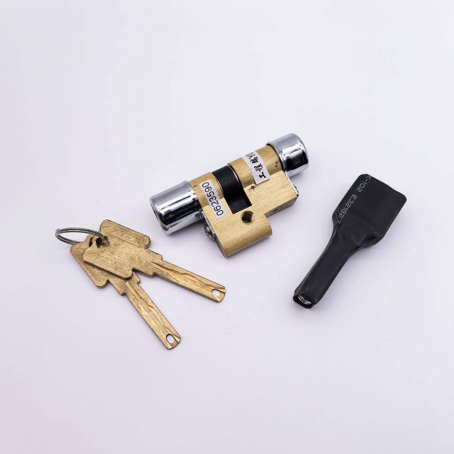 替换保德安锁芯C级通用型老式防盗门锁芯全铜家用11型13型入户门