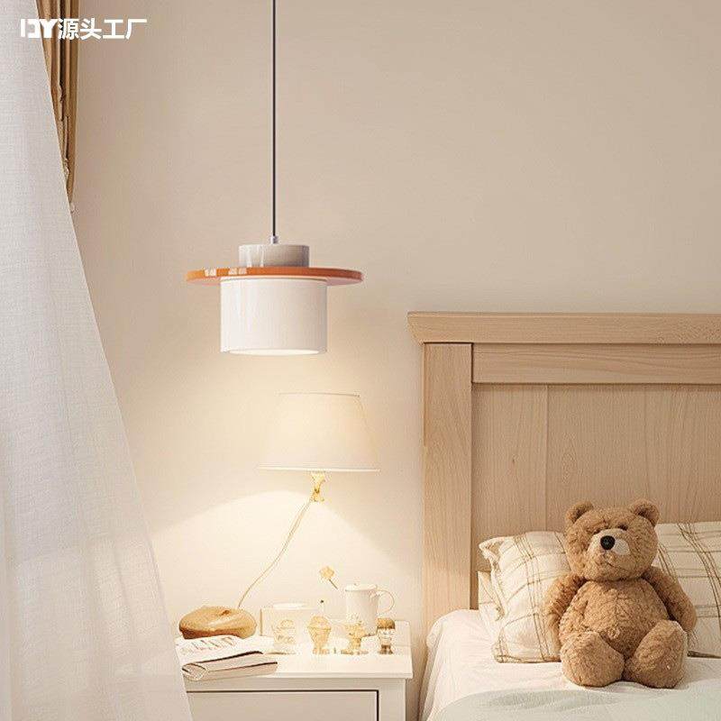 2025新款奶油风卧护眼室床头吊灯现代简约大气床头灯吧台小吊灯,家装灯饰光源,智能吊灯,淘宝优惠券,粉丝福利购,淘宝优惠卷