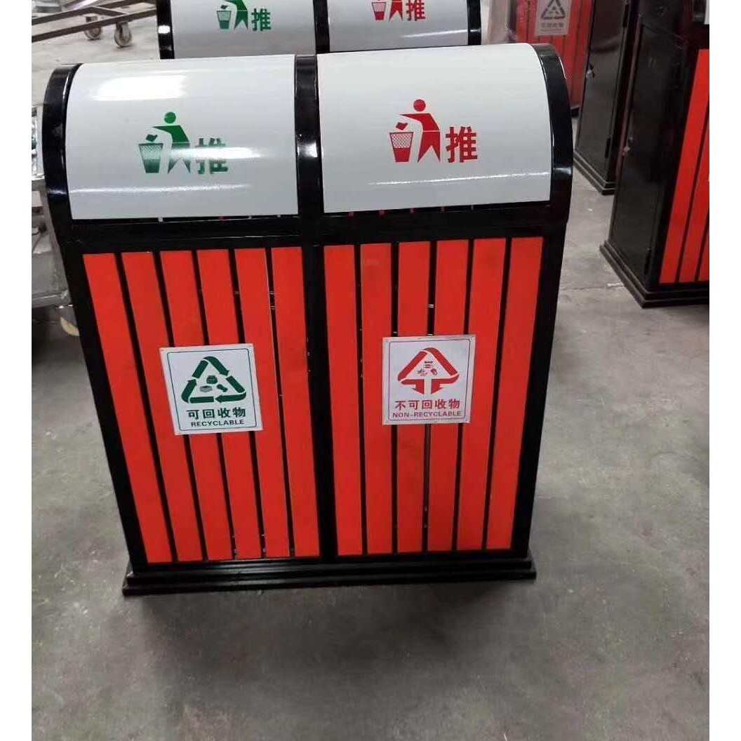 方形客房厨房塑料收纳筒户外小区无盖垃圾桶大号环卫废纸篓垃圾箱