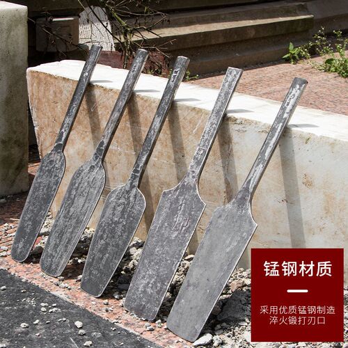 锻打手工弹簧瓦刀双面一r体式砖刀泥瓦工专用建筑工具单面砌墙砖