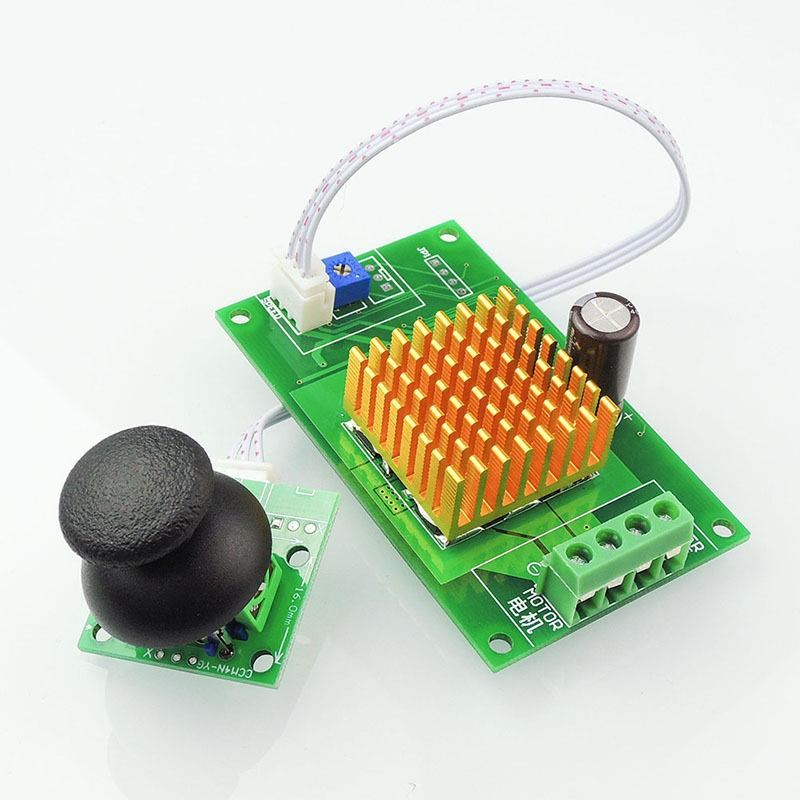 CCM4N直流电机调速器PWM调速E模块摇杆控制正反转中点停控制器