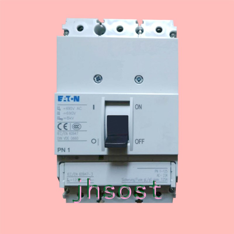 EATON伊顿穆勒 PN1-160 塑z壳隔离开关 可加脱扣器 3P 160A断路器
