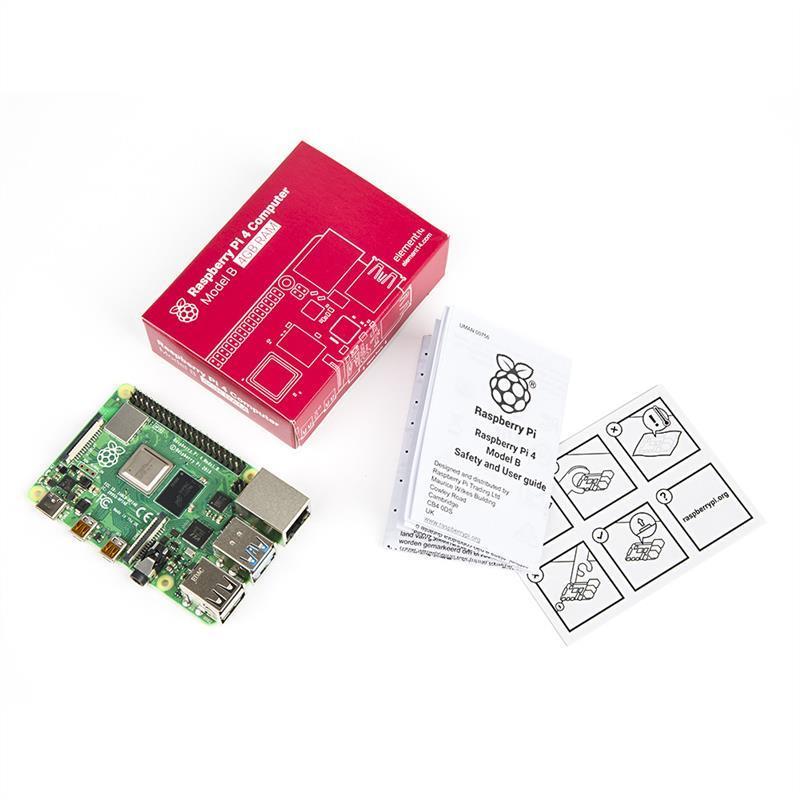 树莓派4代Raspberrypi4b modelB Python编程可替PI3B+ PI3B