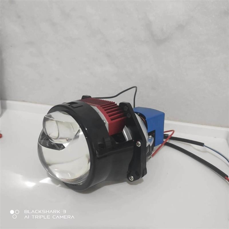 汽车三光矩阵LED双光透镜85w高亮摩托车大灯远近一体lYed大灯透镜